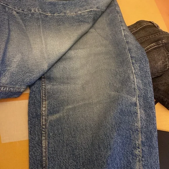 rag & bone Blue Wide-Leg Jeans - Picture 4 of 7